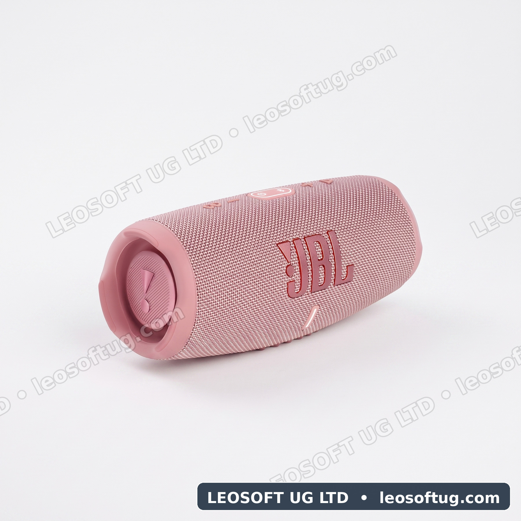 JBL Charge 5 Portable Waterproof Bluetooth Speaker (Pink - Edition)