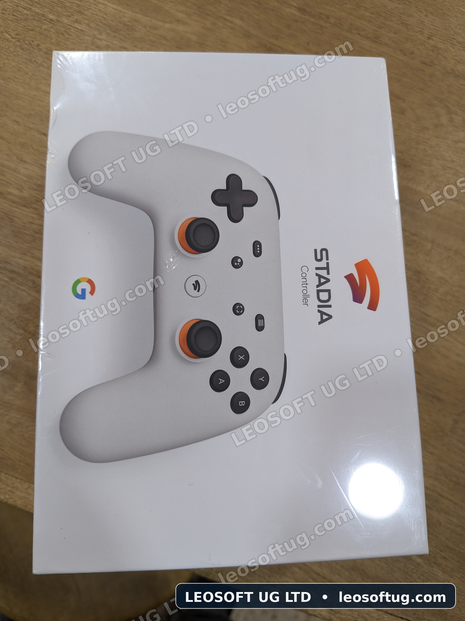 Google Stadia Controller (Clearly White)