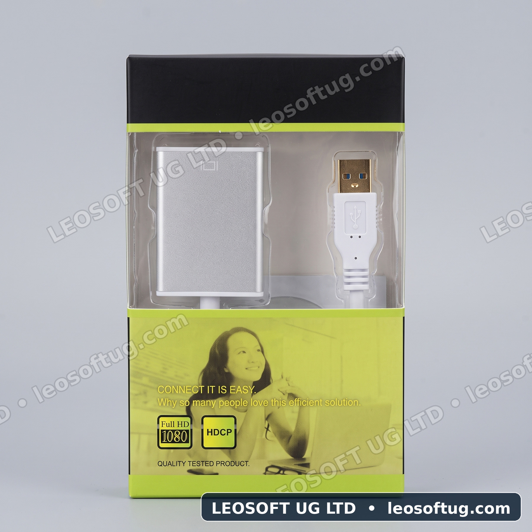 USB 3.0 to HDMI External Video Card Display Adapter (1080p Full HD)