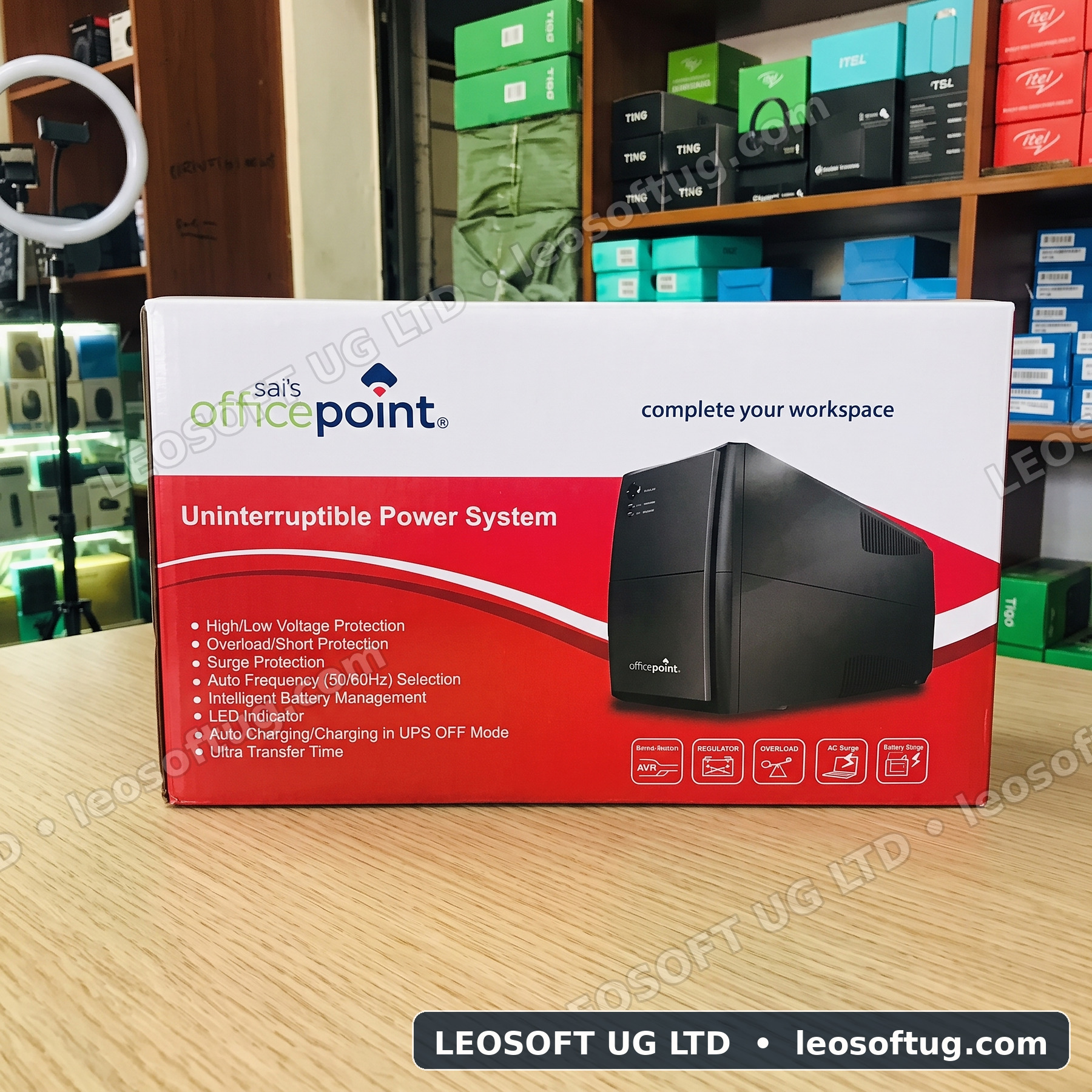 OfficePoint Uninterruptible Power System (UPS) — Line Interactive