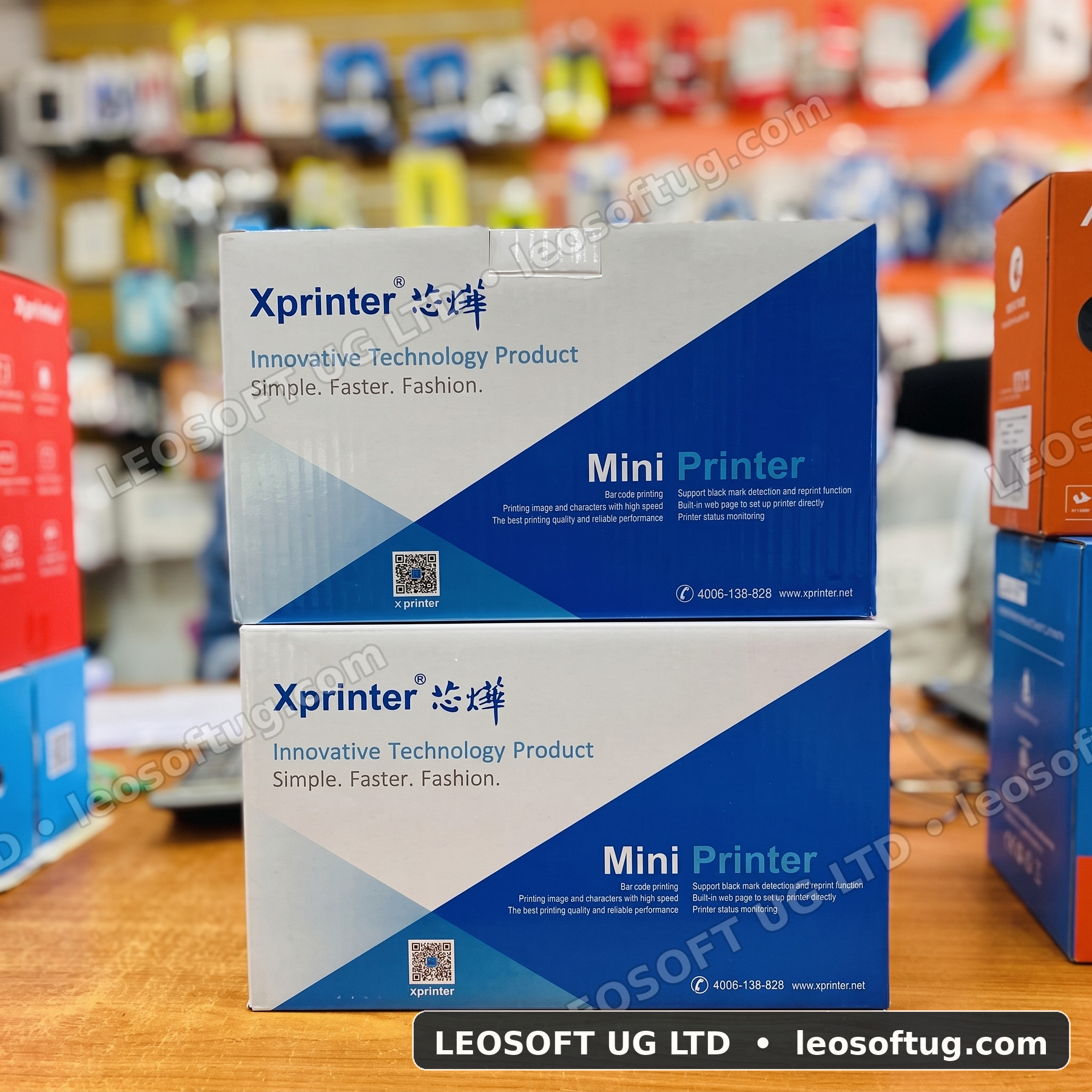 Xprinter Mini 80mm Thermal POS Receipt & Barcode Printer