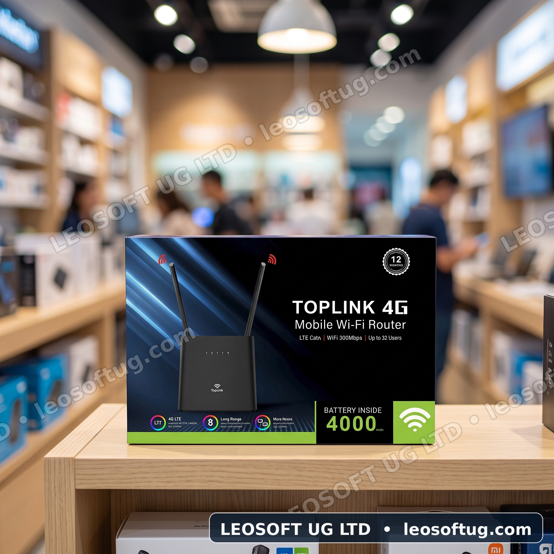 Toplink 5G+ Mobile Wi-Fi Router (HW303)