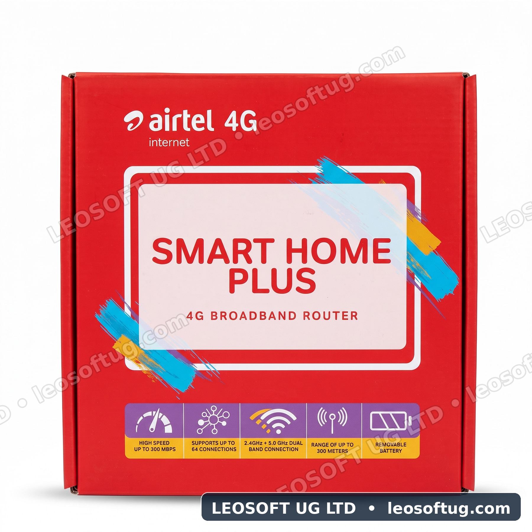 Unlocked Airtel 4G Smart Home Plus Broadband Router.