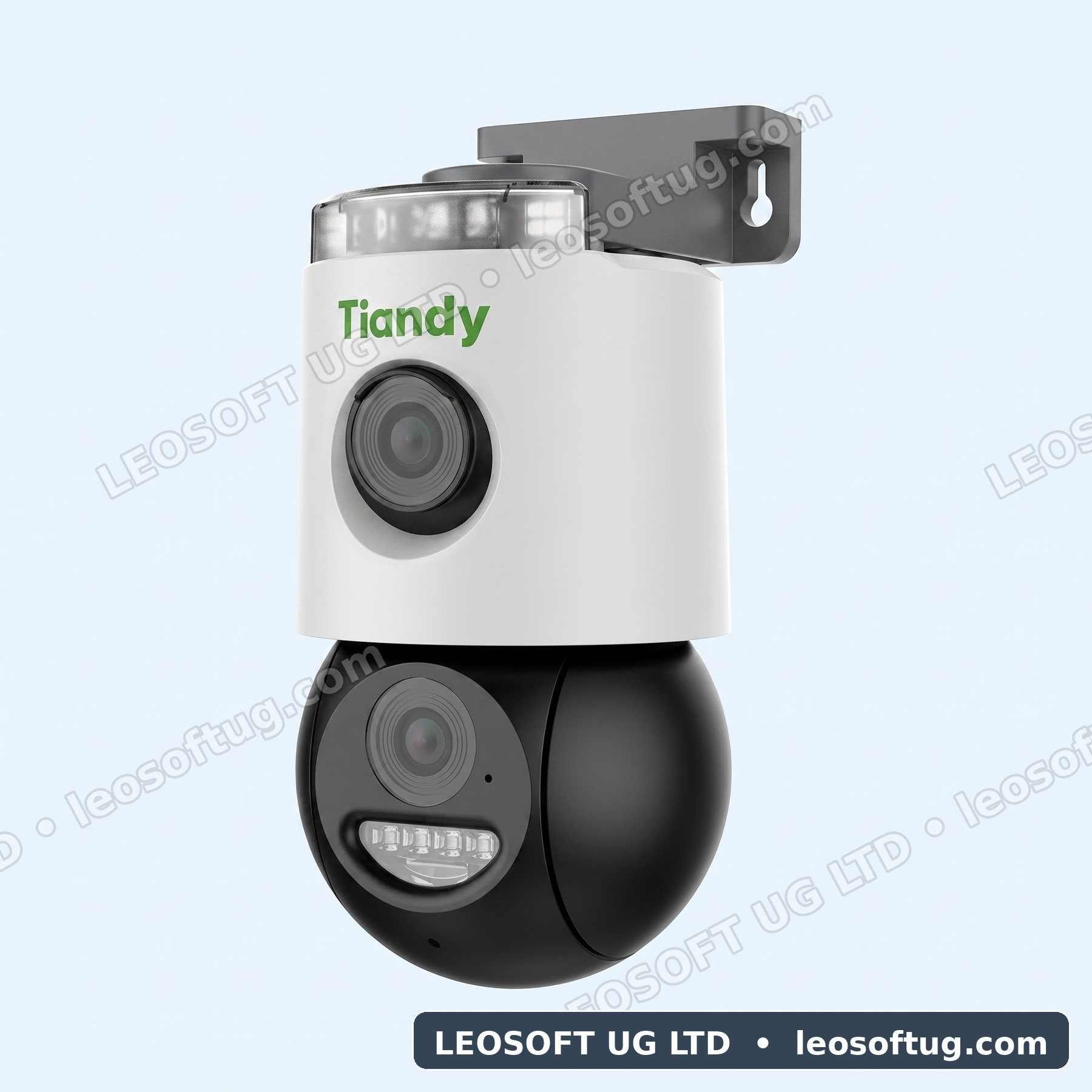 Tiandy 6MP Dual-Lens Solar-Powered 4G LTE PTZ Security Camera