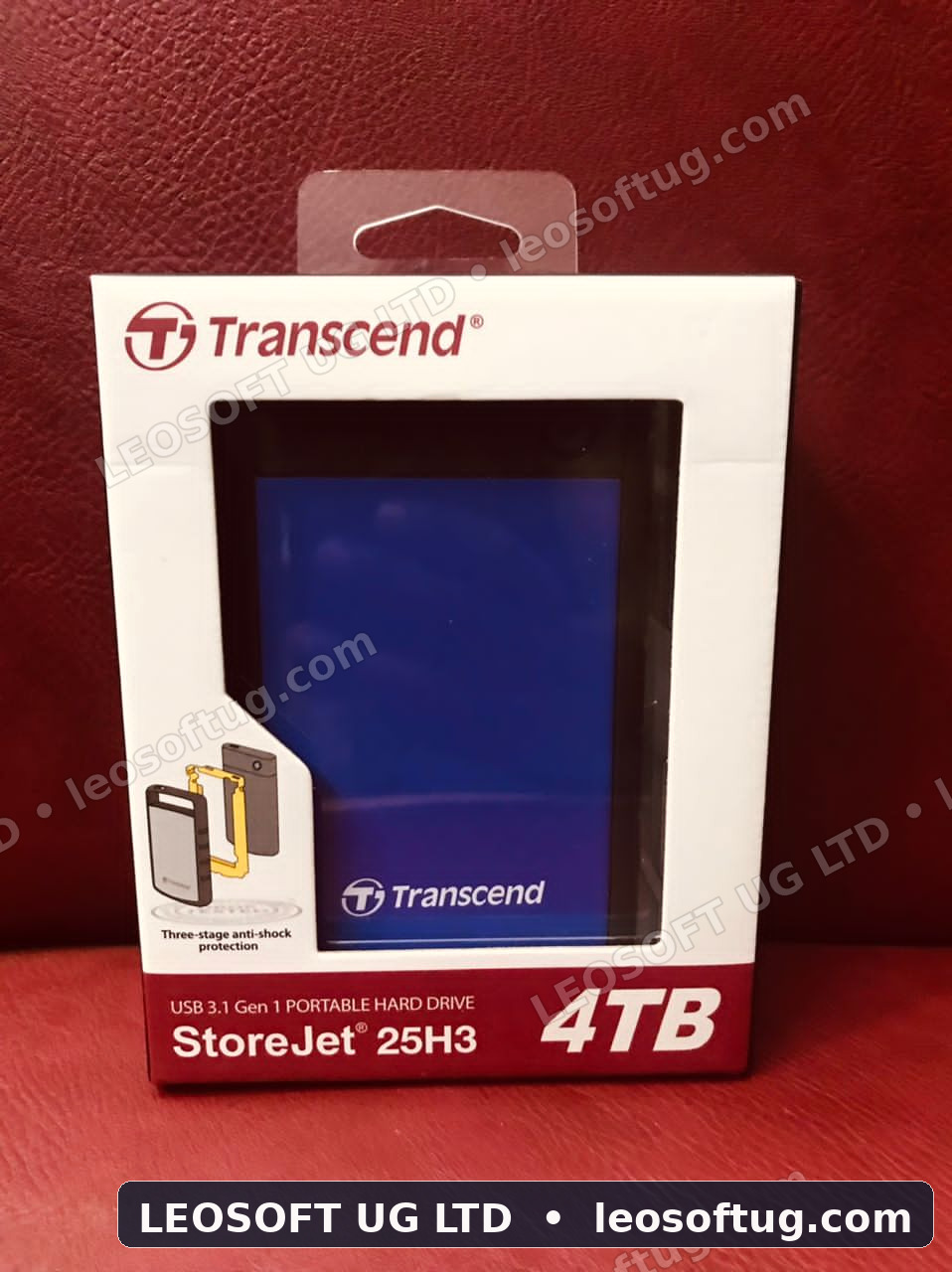 Transcend StoreJet 25H3 Portable Hard Drive