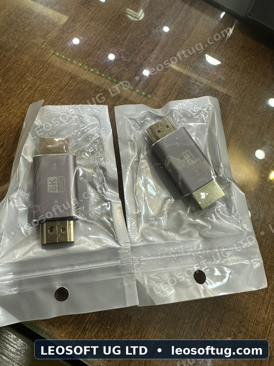 8K Ultra HD HDMI 2.1 Male-to-Male Gender Changer / Coupler Adapter