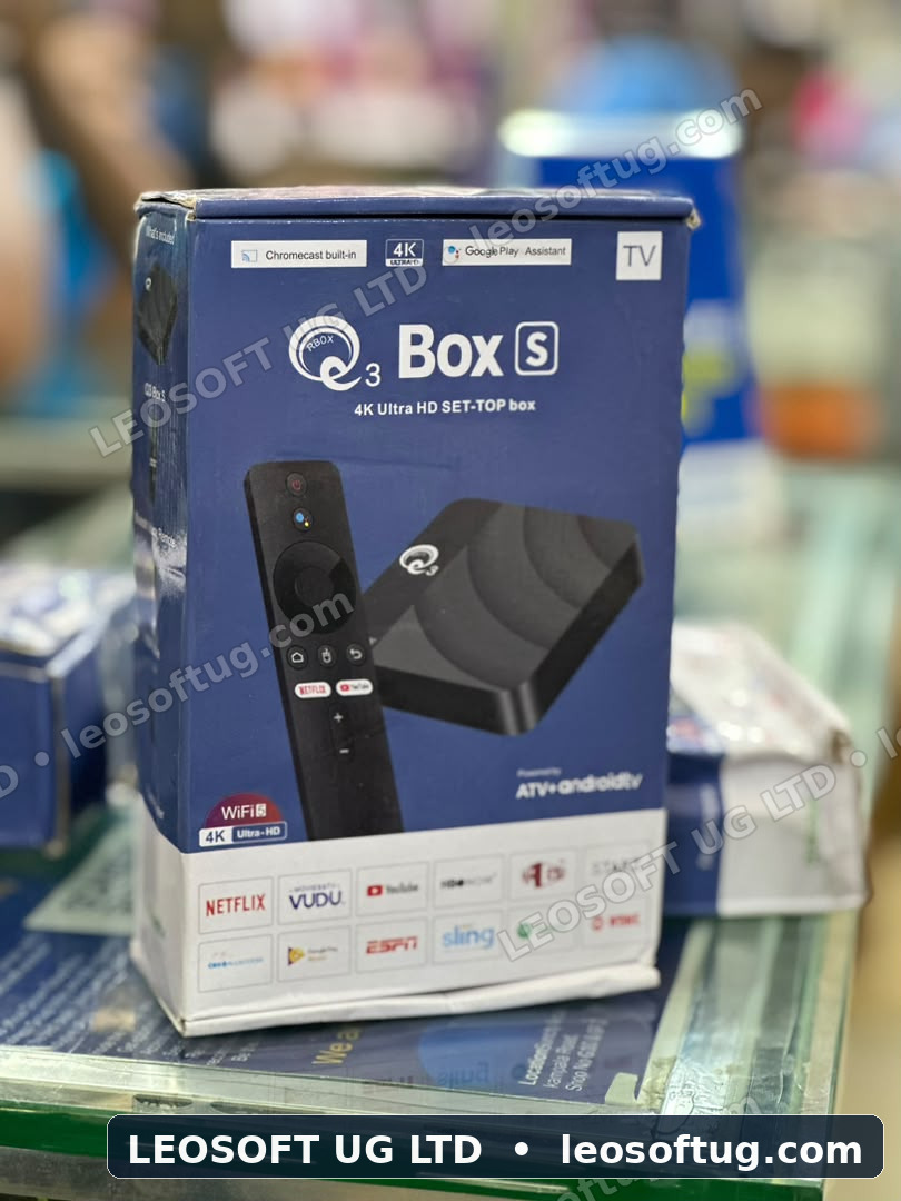 Q3 Box S 4K Ultra HD Set-Top Media Streamer / Smart TV Box