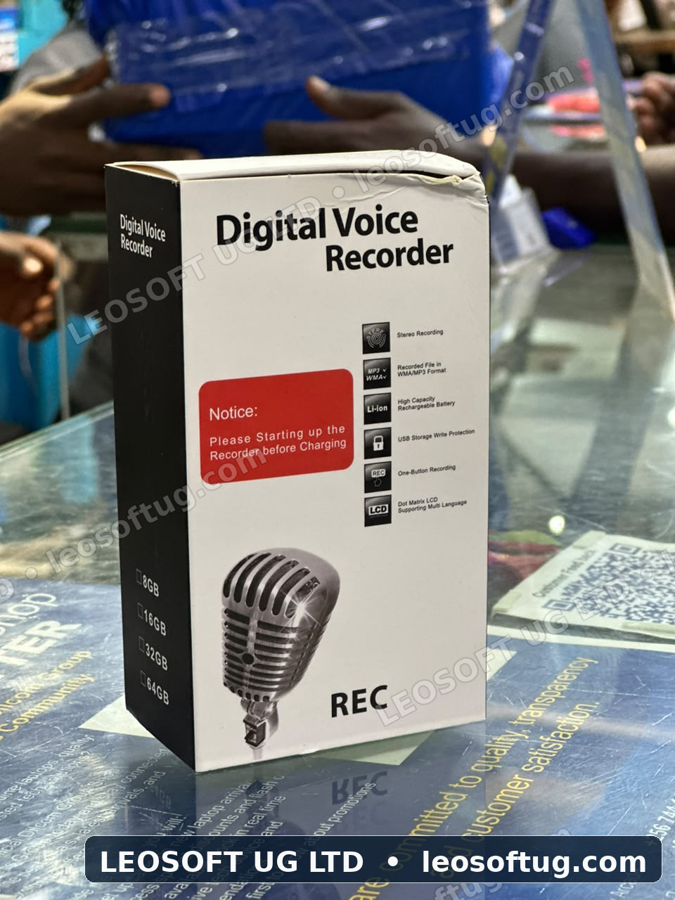 Portable Handheld Digital Voice Recorder / Dictaphone
