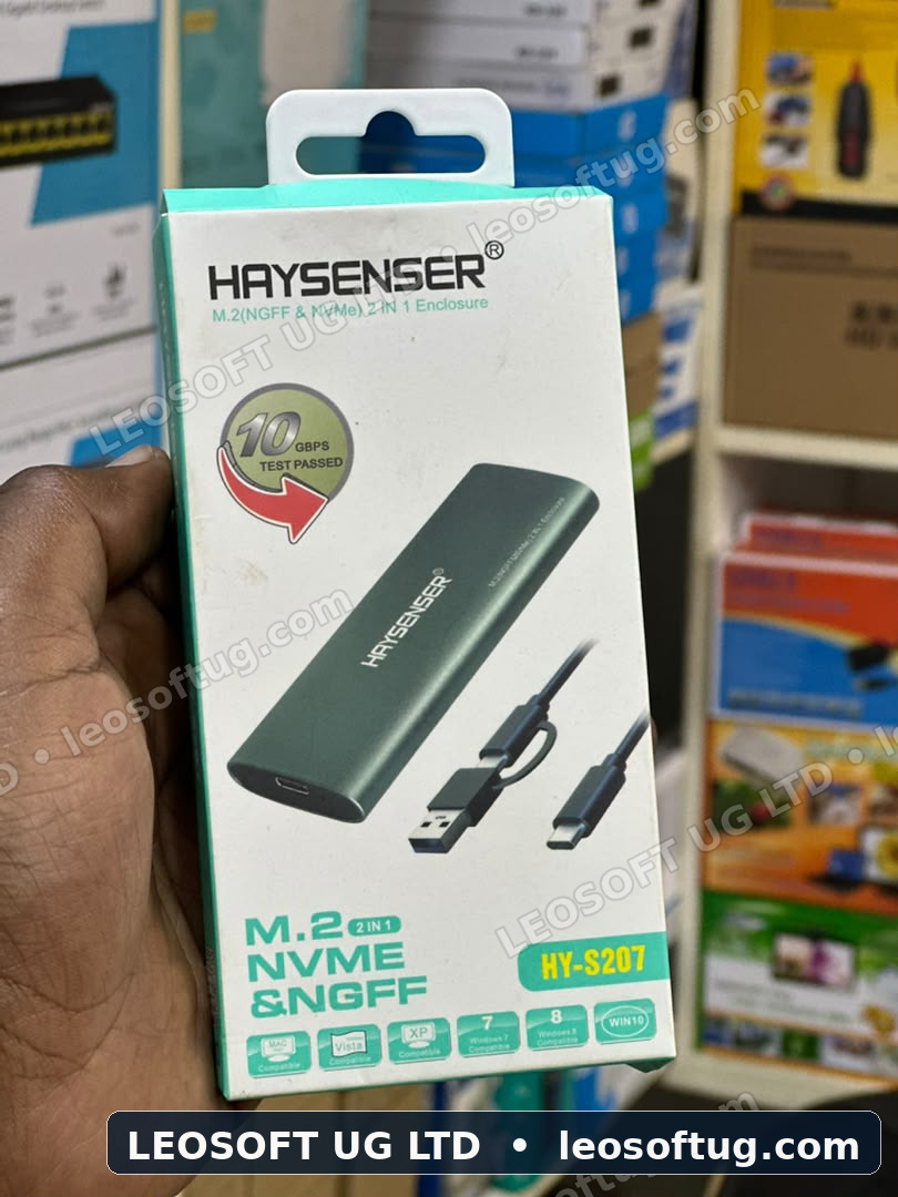 Haysenser HY-S207 M.2 2-in-1 NVMe & NGFF Solid State Drive Enclosure( SSD cover/case)