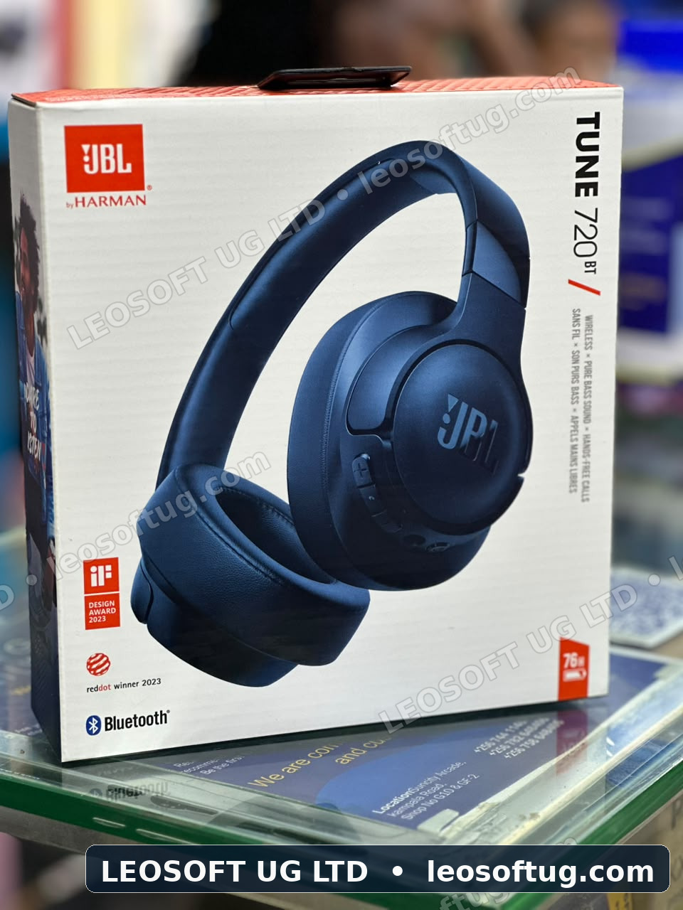 JBL Tune 720BT Wireless Over-Ear Headphones (Harman)