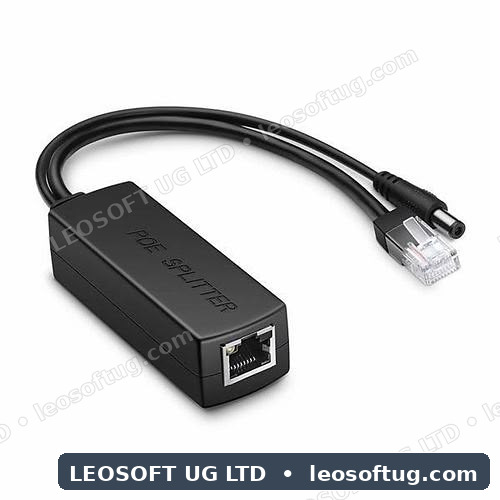 Active Power over Ethernet (PoE) Splitter Adapter