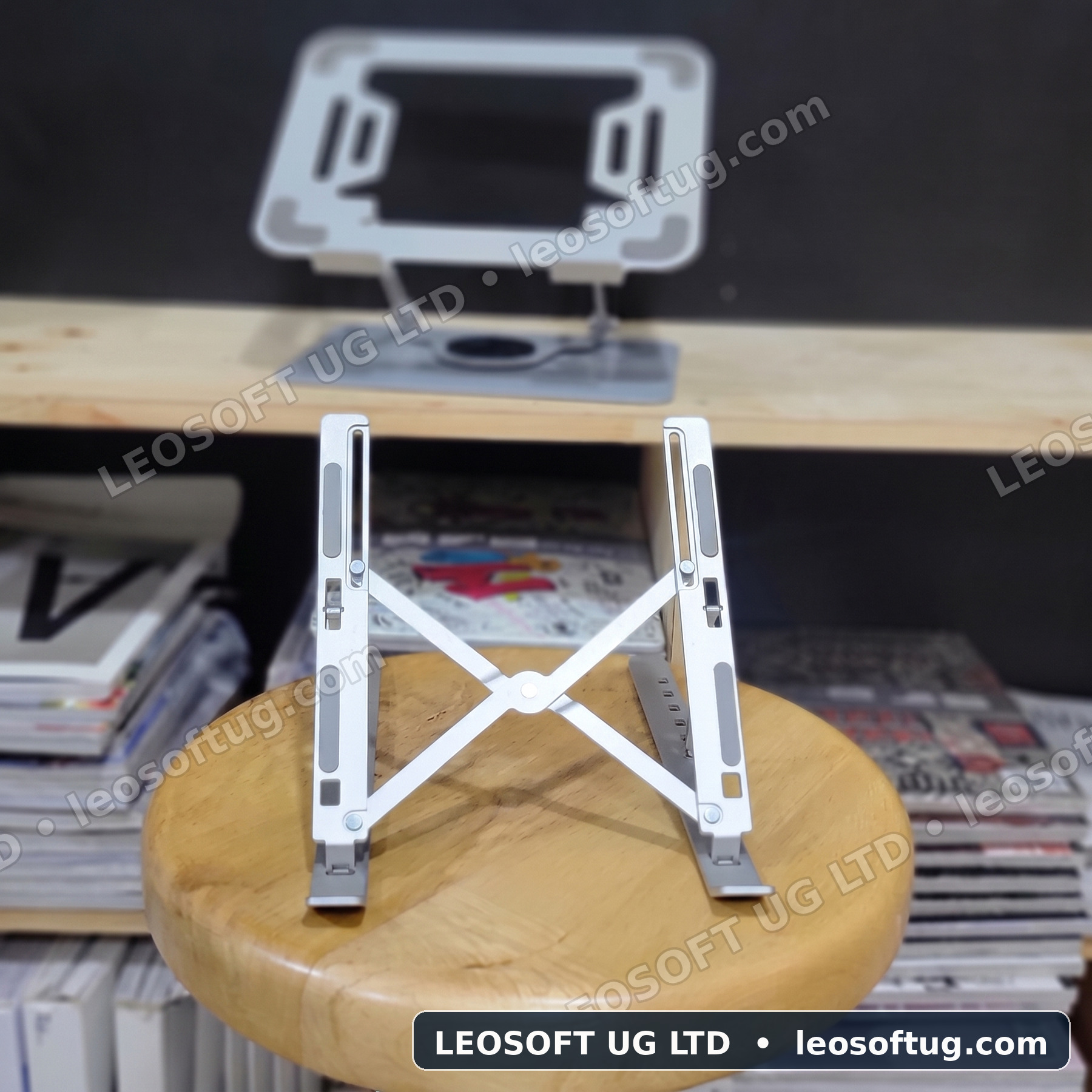 Adjustable Aluminum Foldable Laptop Stand