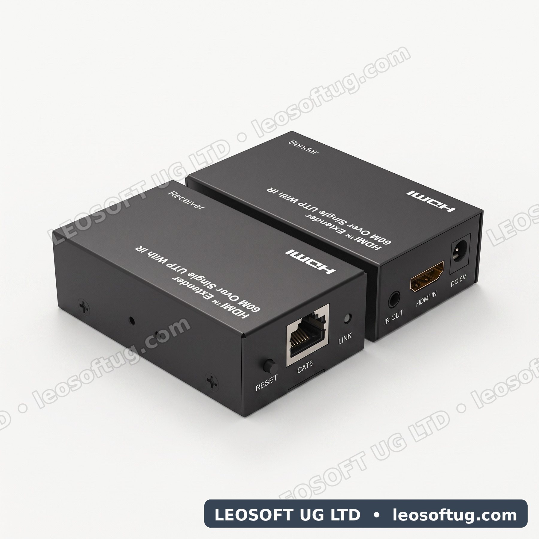 4K 60M HDTV HDMI Extender over Single Cat5e/Cat6 Cable