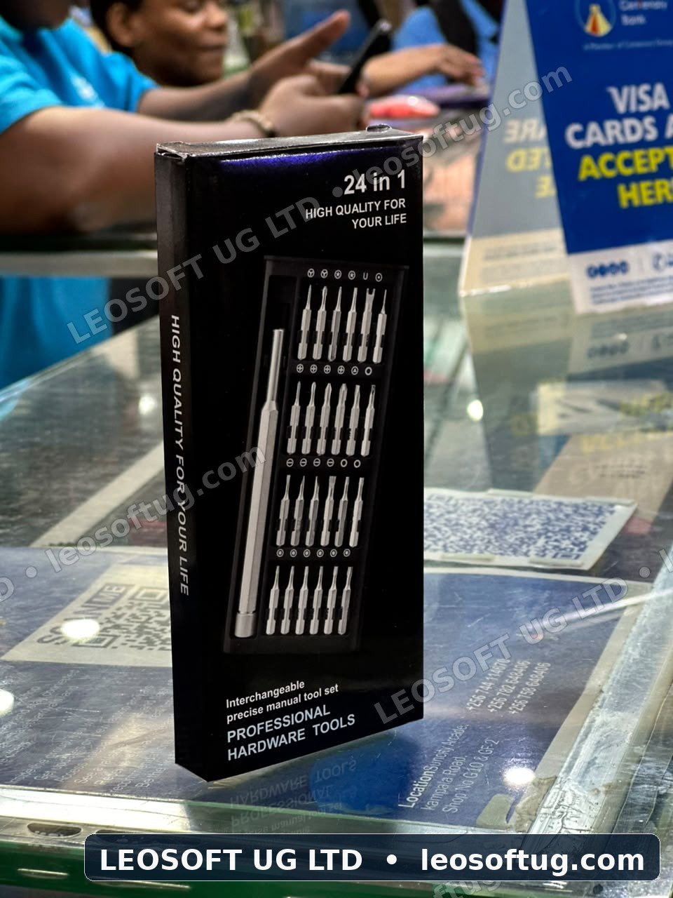24-in-1 Precision Hardware Screwdriver Set (Interchangeable Precise Manual Tool Set)/ Tool Kit