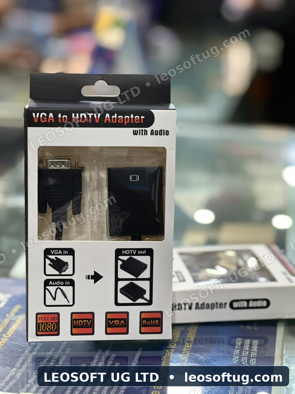 VGA to HDTV (HDMI) Active Converter Adapter with Audio